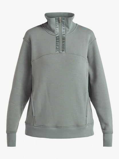 Women'S and Women'S plus Fleece Quarter Zip Pullover, Sizes XS-4X